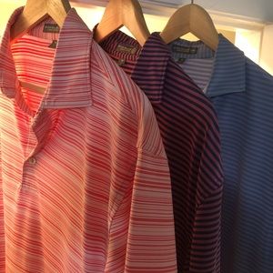 Lot 3 Peter Millar Polos